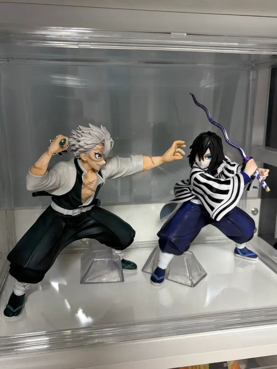 一番くじ 柱合会議・蝶屋敷編 OB1 伊黒 小芭内 B賞、SN1 実弥 A賞、GI1