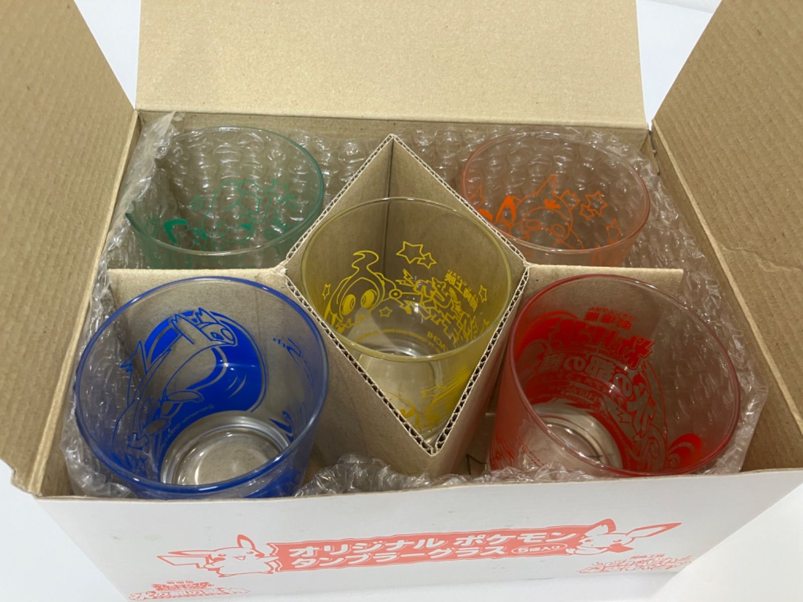 ☆オリジナルポケモン タンブラーグラス5個入り2セット - メルカリ