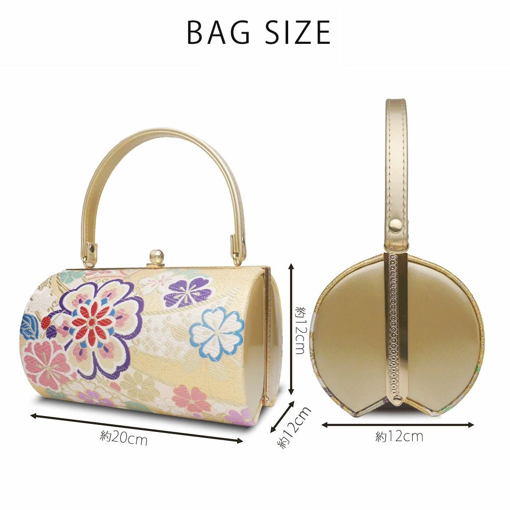 草履バッグセット 振袖用 帯地 赤 金 古典 フリーサイズ w49-5 - メルカリ