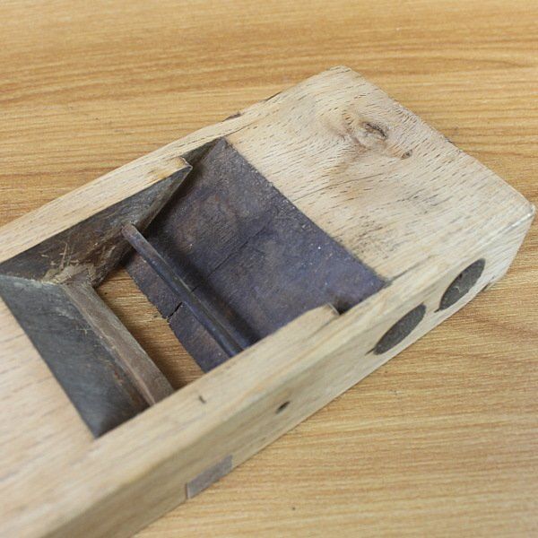  北辰流正国作 秀斎 65 mm 寸六 平鉋 その他 切削 切断 穴あけ