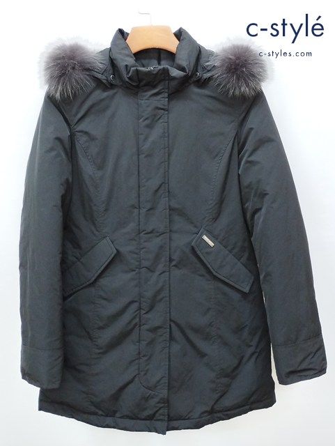 P 021 秋冬物 WOOL RICH ウールリッチ ダウンコート 14 ブラック キッズ 男の子 女の子 LUXURY ARCTIC PARKA O