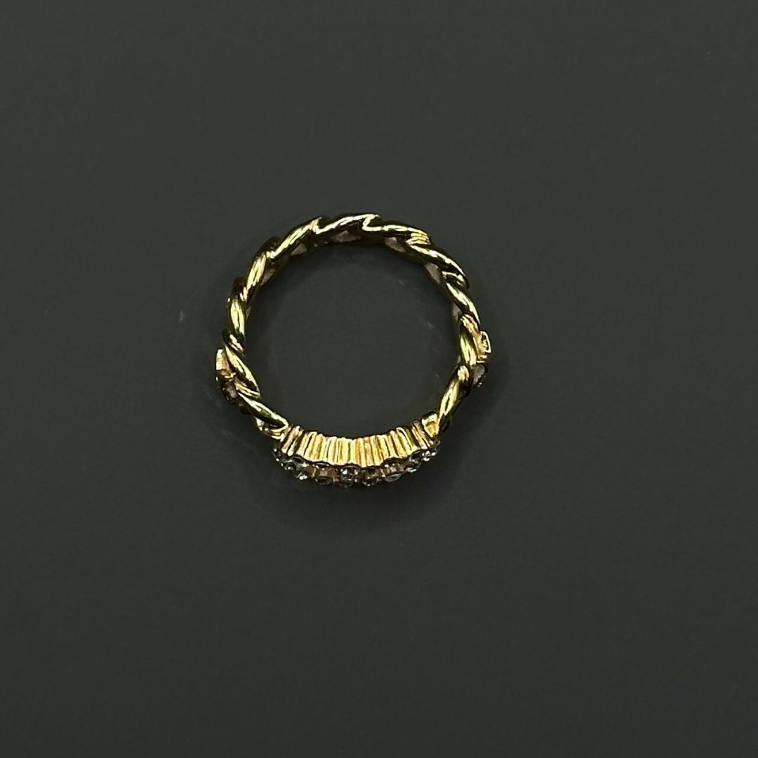 美品】Dior Clair D Lune クレール ディー リュヌ リング ゴールド