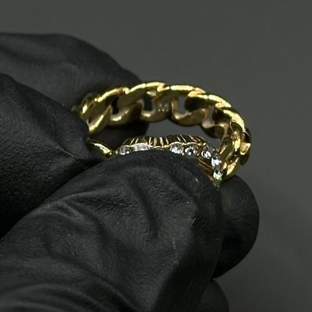 美品】Dior Clair D Lune クレール ディー リュヌ リング ゴールド