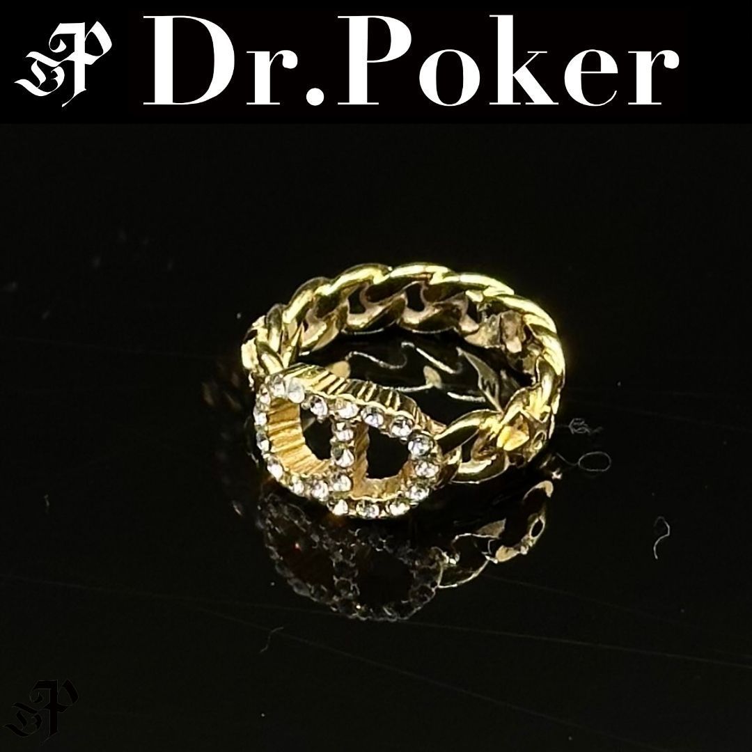 美品】Dior Clair D Lune クレール ディー リュヌ リング ゴールド