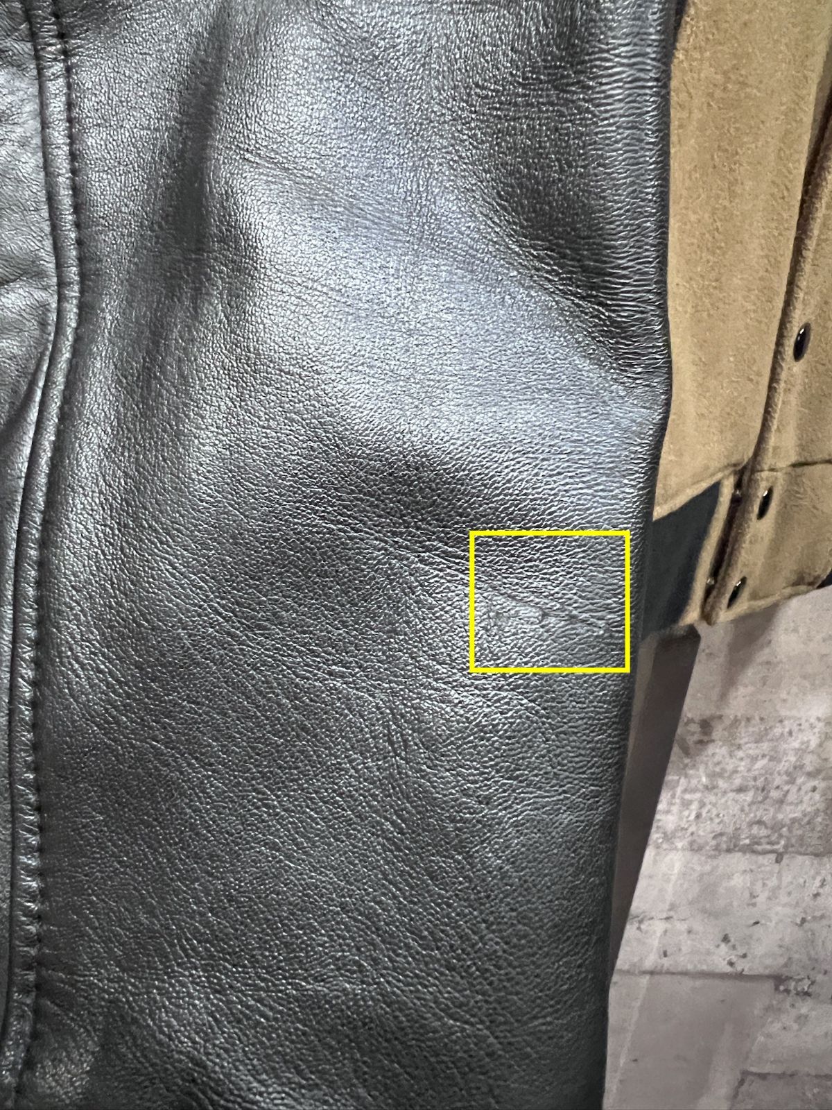 アーバンリサーチ iD 袖レザー スタジアムジャンパー L メンズ URBAN