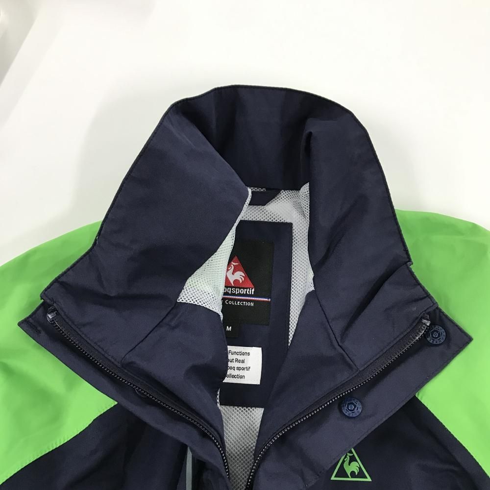 ルコックゴルフ レインウェア(2WAYジャケット×パンツ) ネイビー×ライト