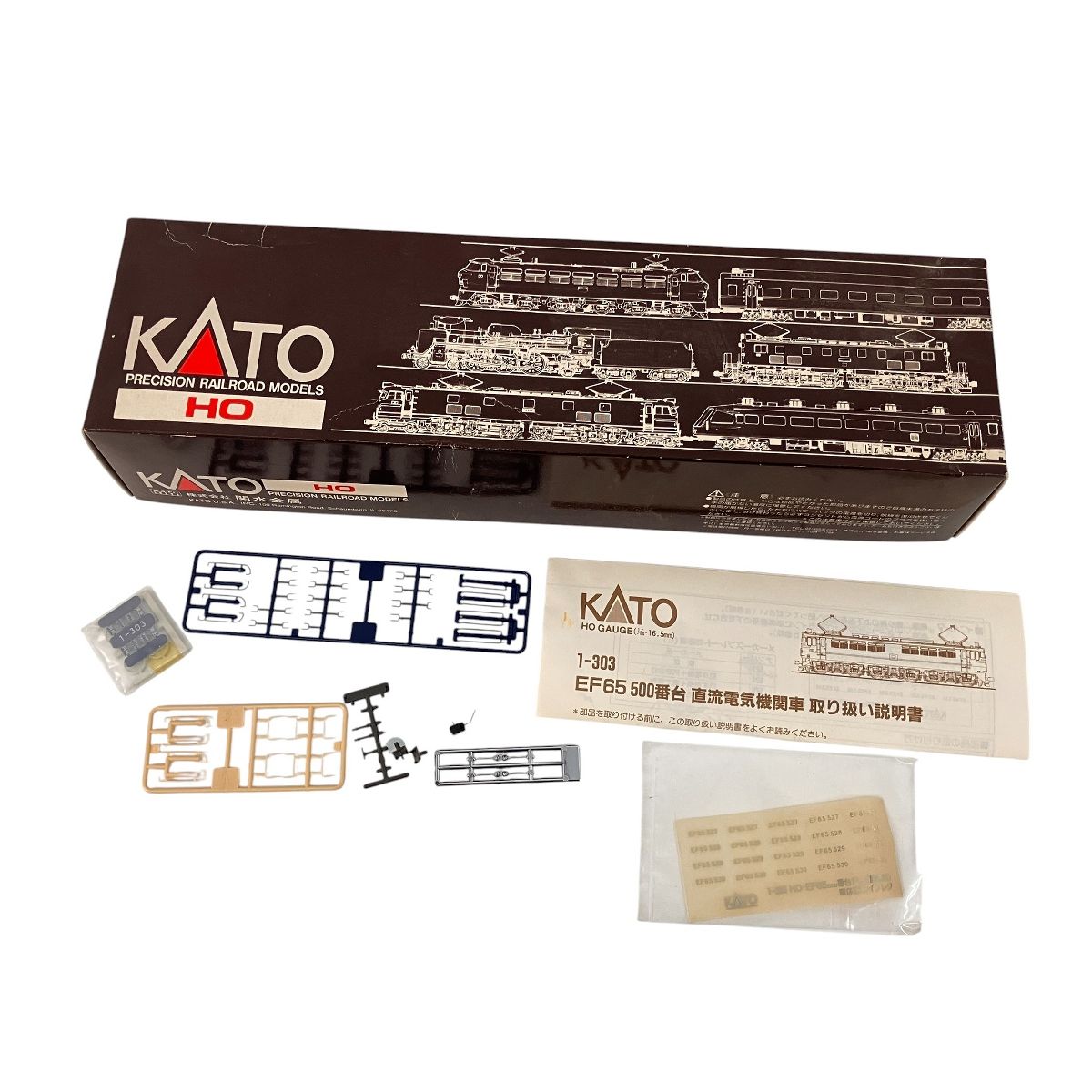 KATO HOゲージ 1 303 EF 65 500番台 特急色 良好