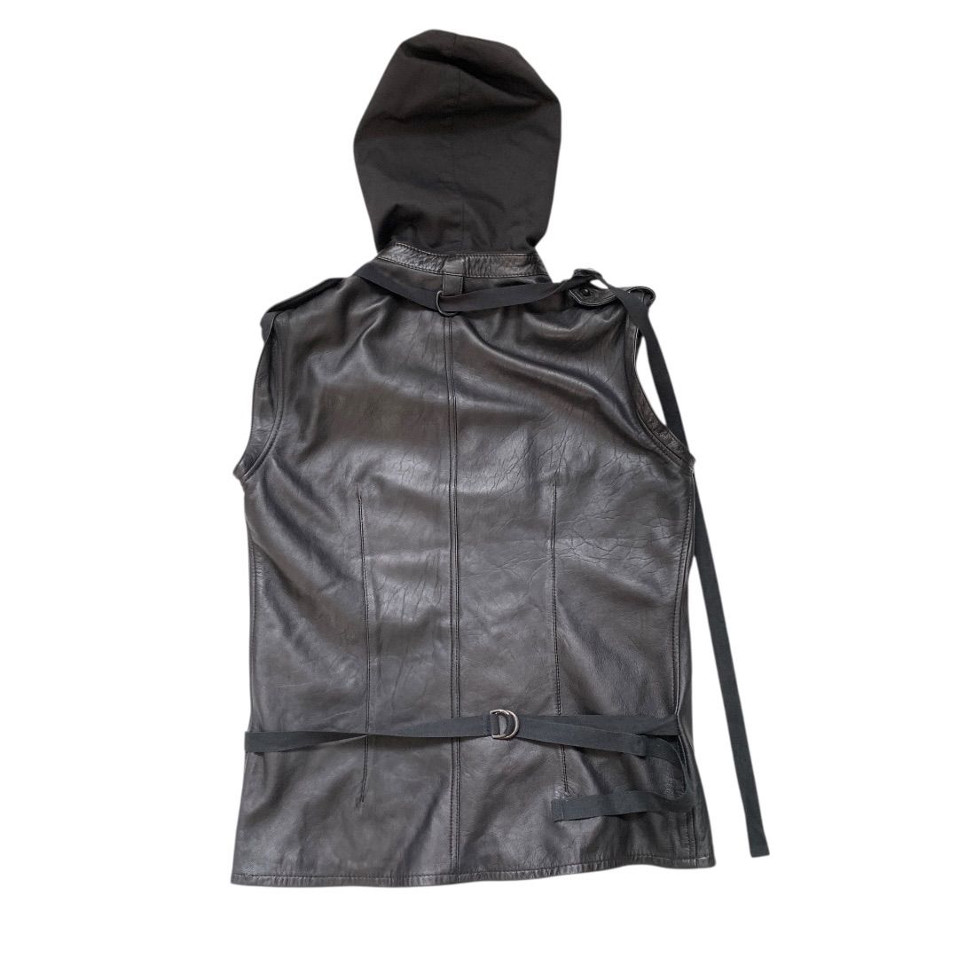 Yasuyuki Ishii レザー USED】YASUYUKI ISHII ヤスユキイシイ レザーベスト Mサイズ M71211-11