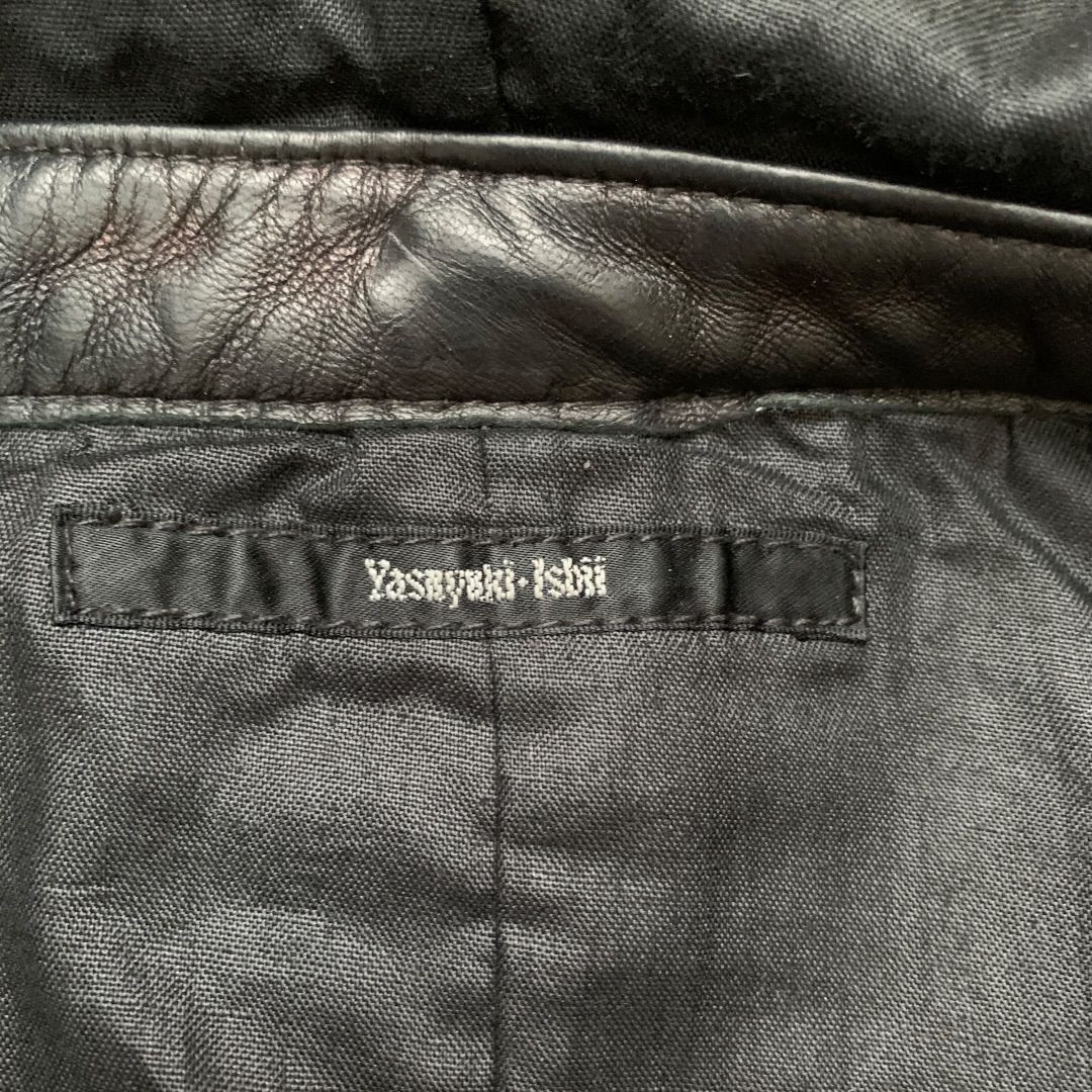 USED】YASUYUKI ISHII ヤスユキイシイ レザーベスト Mサイズ M71211-11