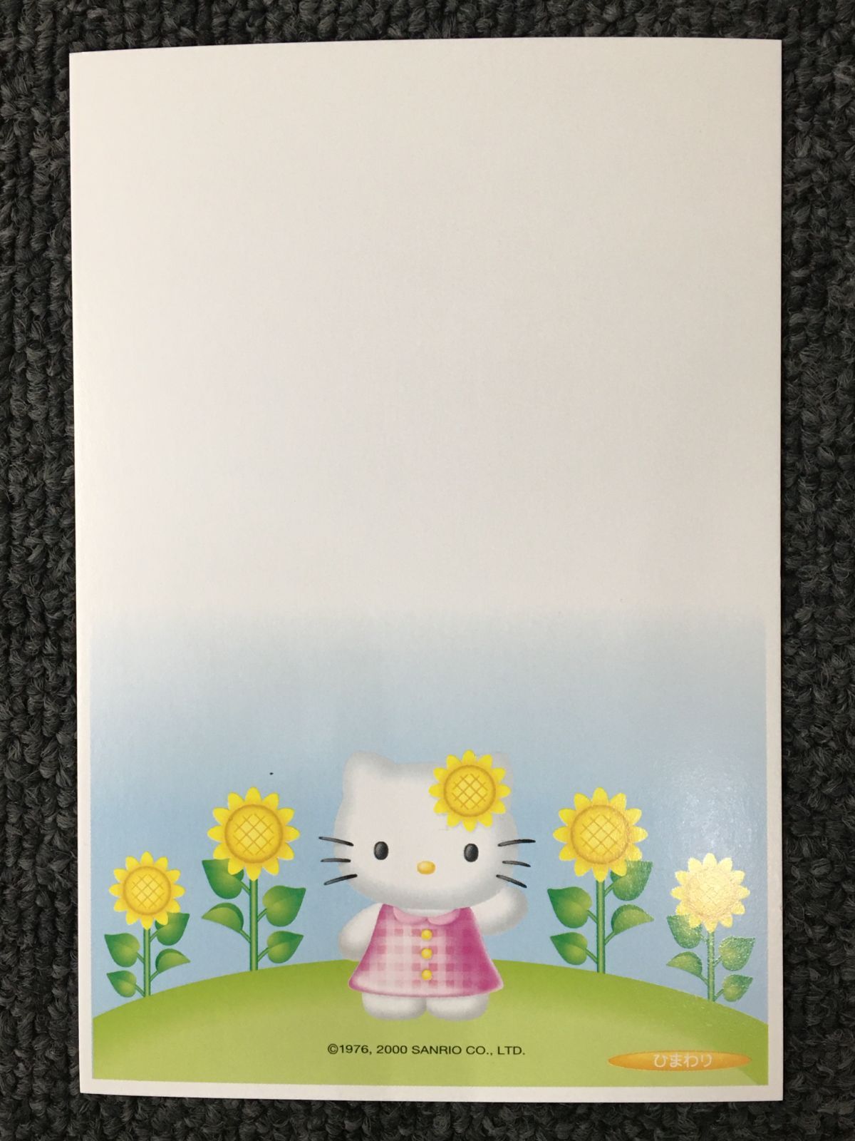 Hello Kitty】未使用 ハローキティ 絵入りハガキ 5枚セット 2000年