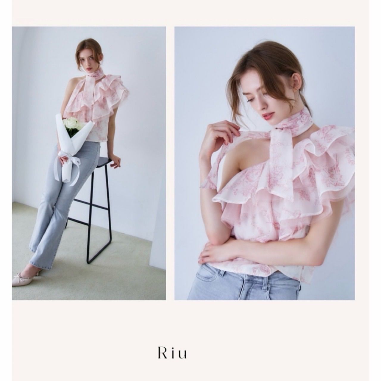 Riu Stretch flare denim pants ストレッチフレアデニムパンツ - メルカリ