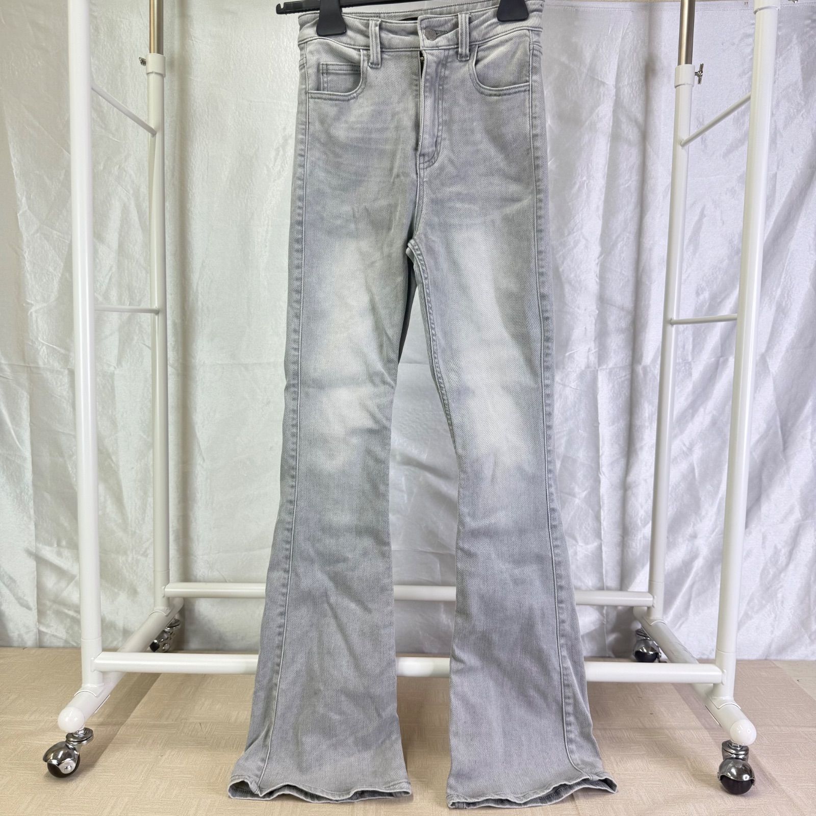 Riu デニム Stretch flare denim pants Riu Stretch flare denim pants ストレッチフレアデニムパンツ - メルカリ