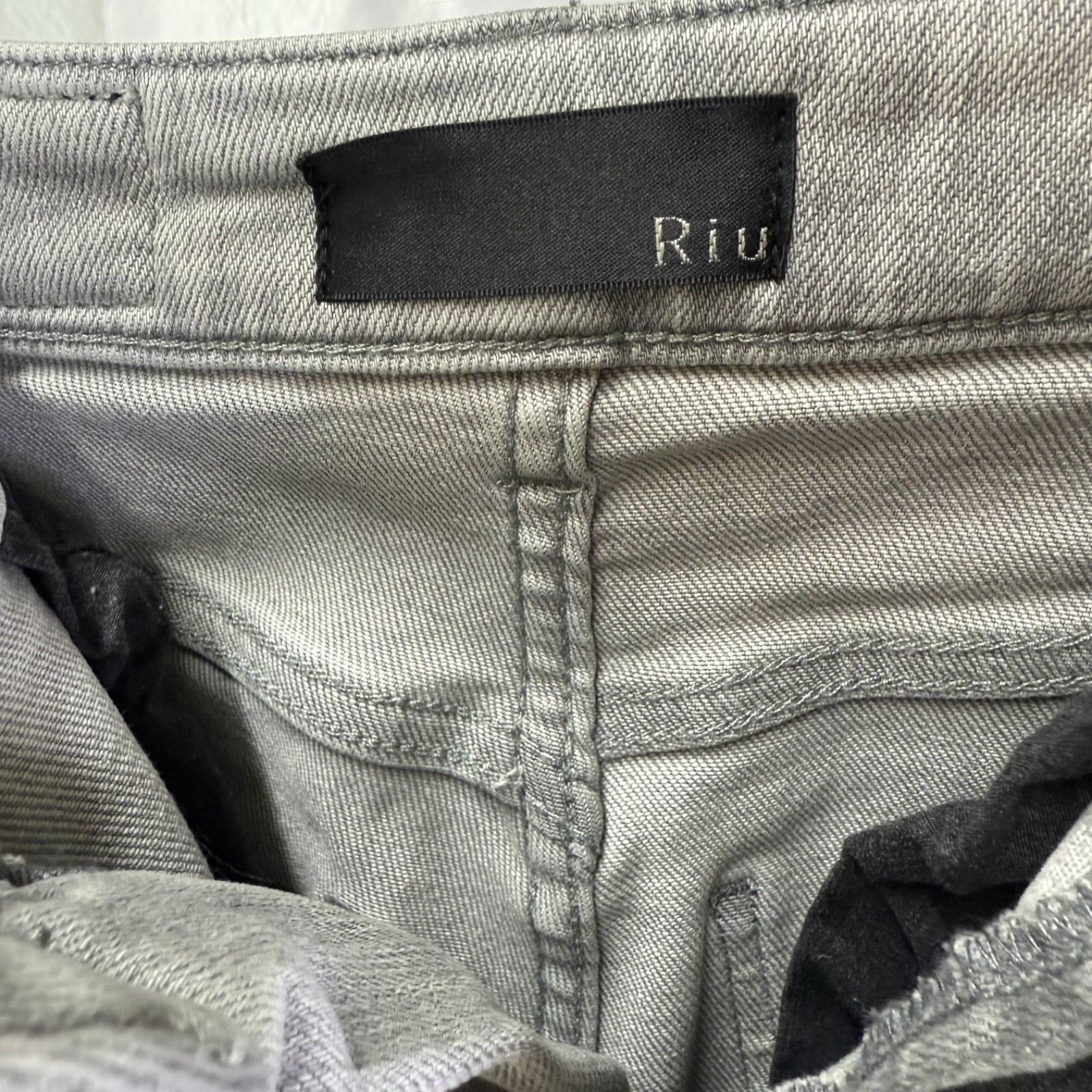 Riu デニム Stretch flare denim pants Riu Stretch flare denim pants ストレッチフレアデニムパンツ - メルカリ