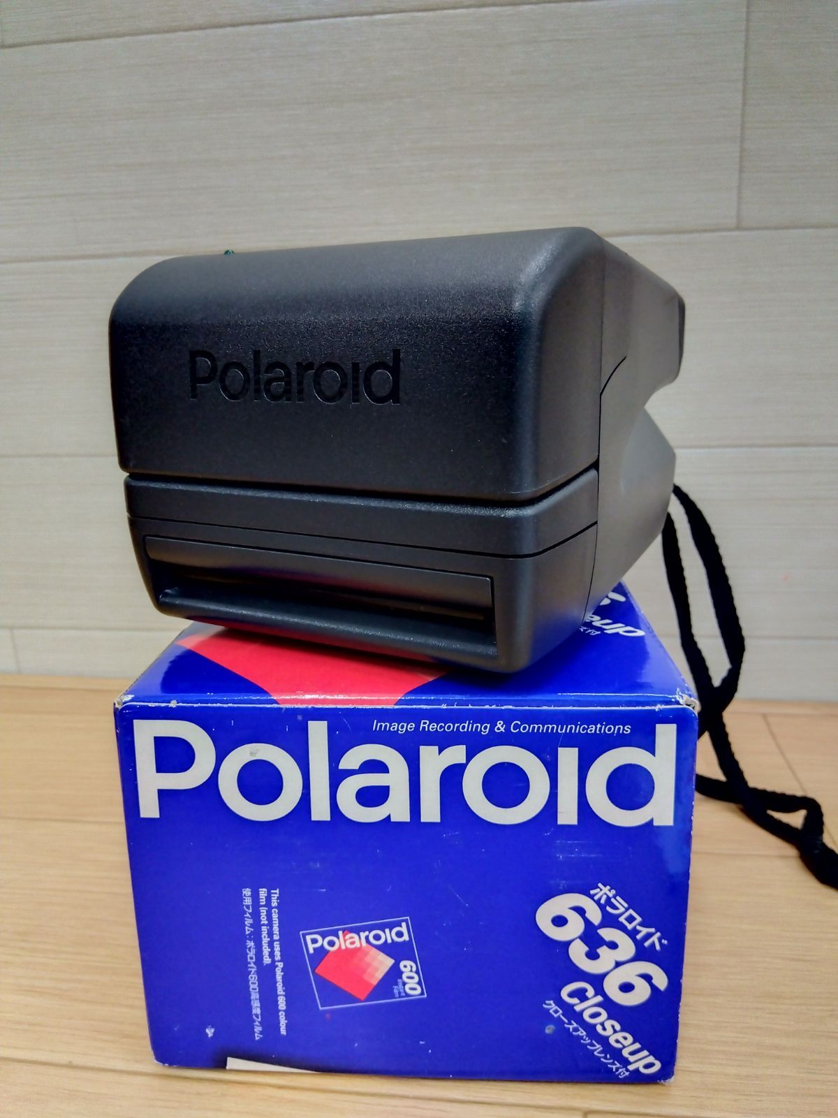 ポラロイド636 Closeupカメラ 中古美品 送料無料 3476 ポラロイド636 Closeupカメラ 中古美品 送料無料 3476