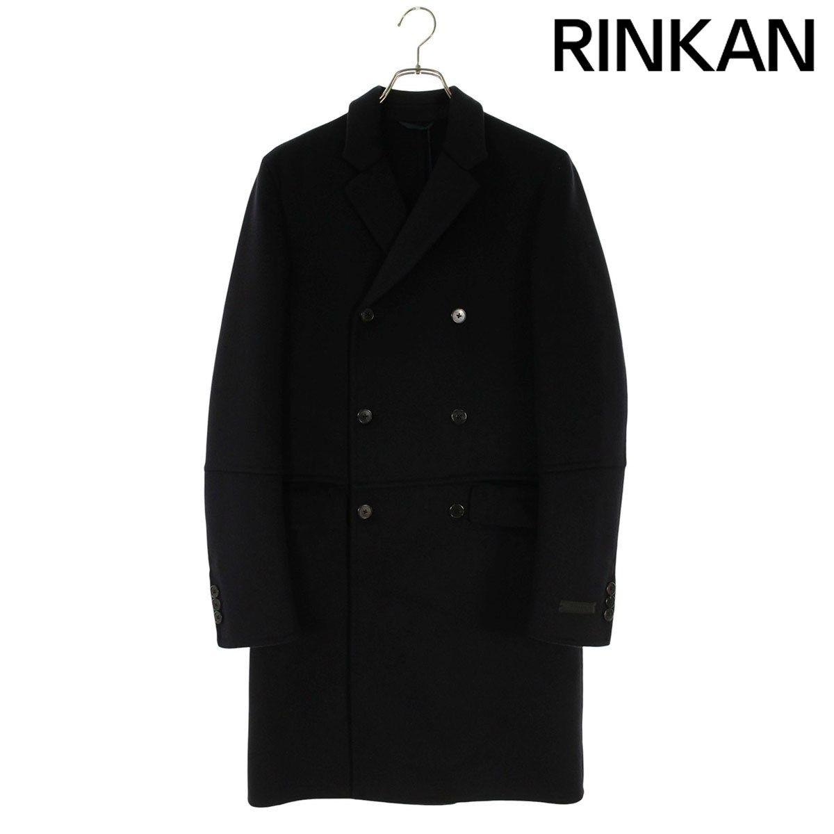 プラダ サイズ:44  UC406D S182 ダブルチェスターコート 中古 BS99 プラダ UC406D S182 ダブルチェスターコート メンズ 44 - メルカリ