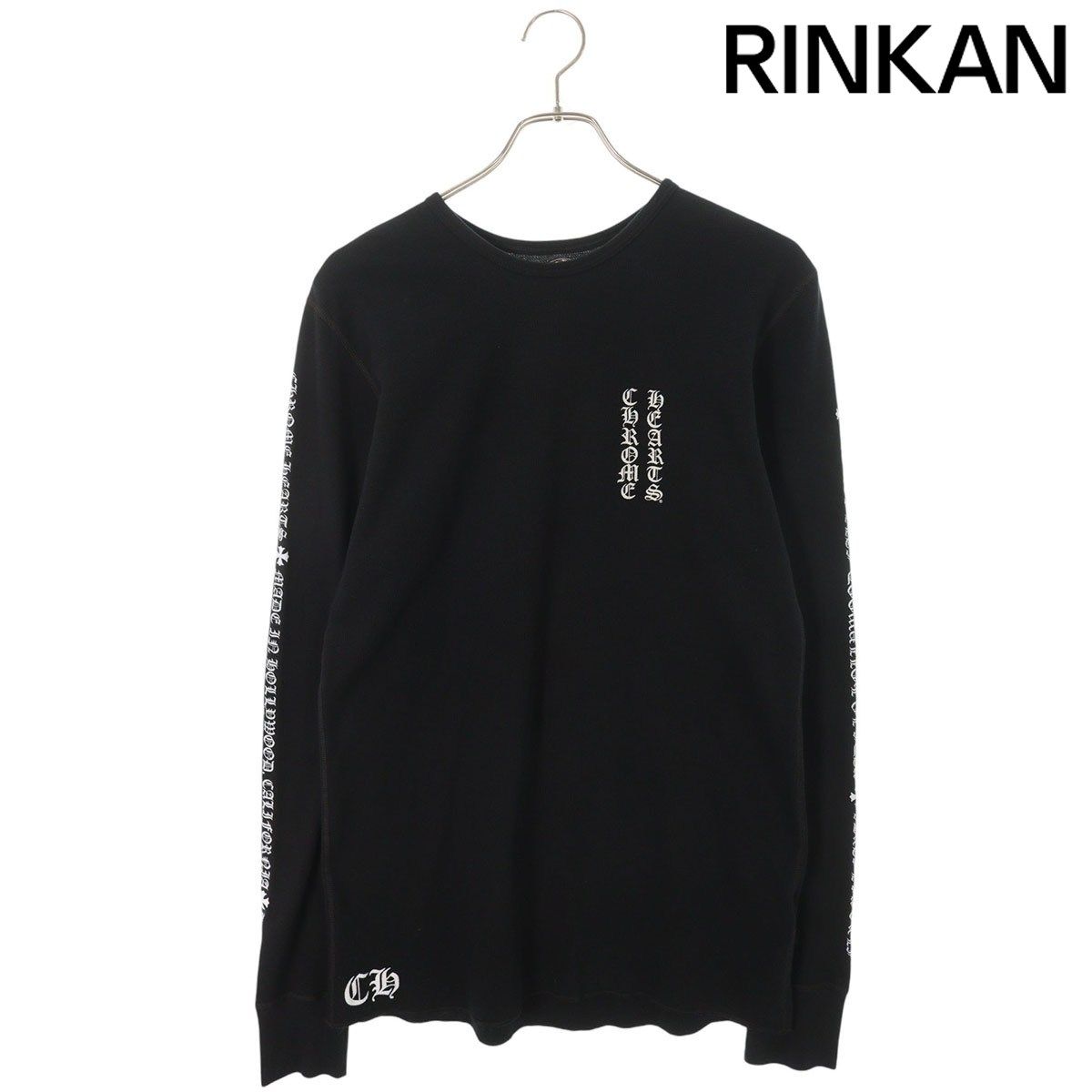 クロムハーツ Thermal L S バッククロスプリントサーマル長袖カットソー メンズ