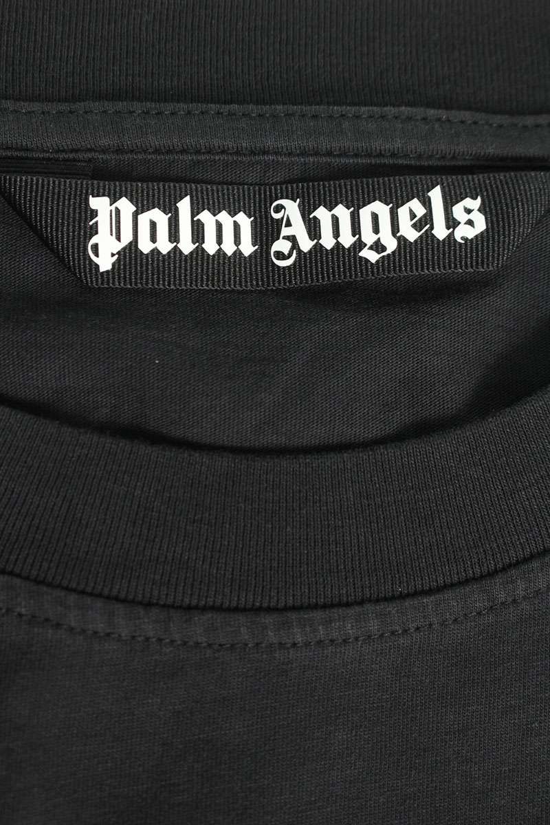 パームエンジェルス サイズ:L  PMAA10DF25JER006 Rest in PalmプリントTシャツ 中古 BS99 パームエンジェルス PMAA10DF25JER006 Rest in PalmプリントTシャツ