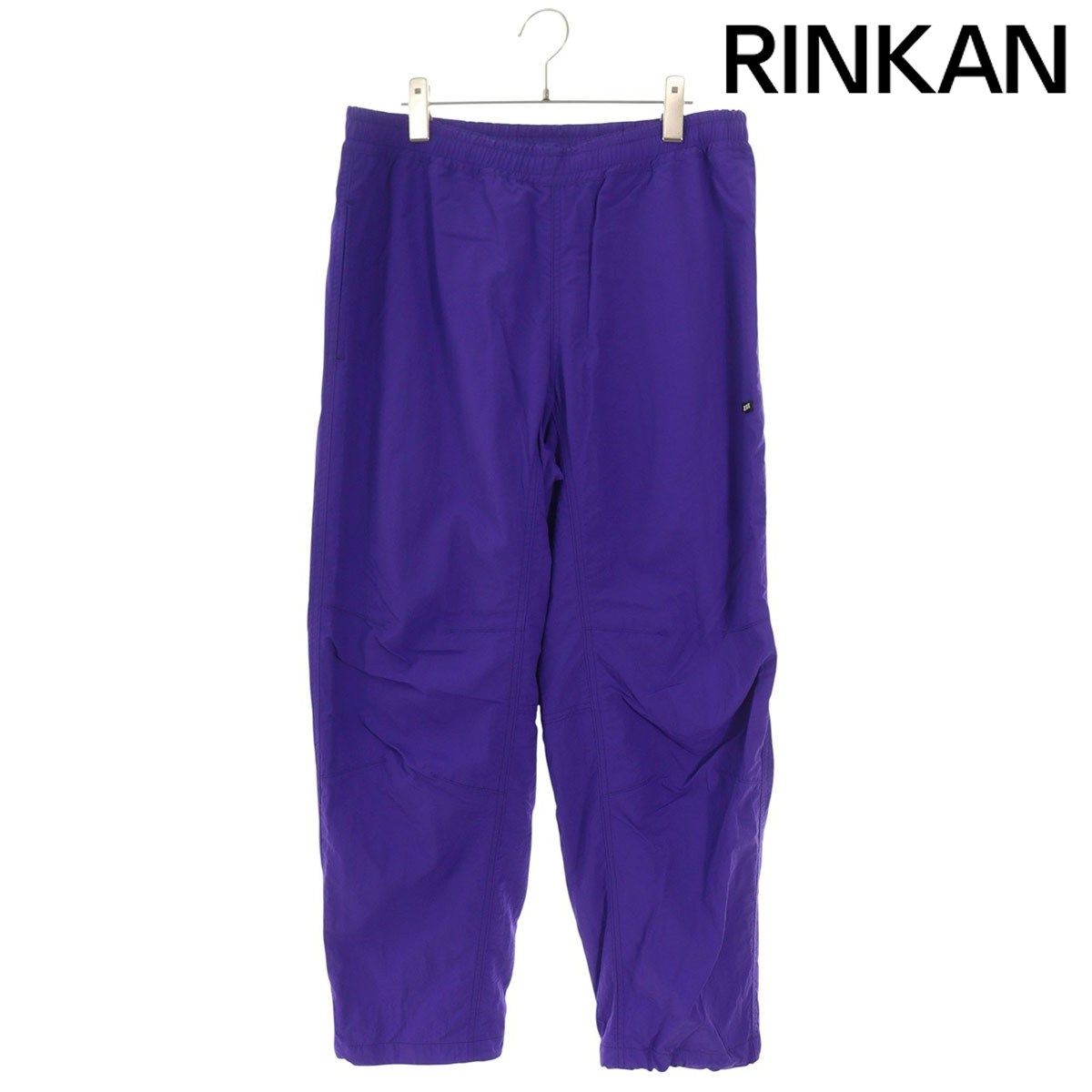 ゴッドセレクショントリプルエックス ロゴプリントナイロンロングパンツ メンズ L