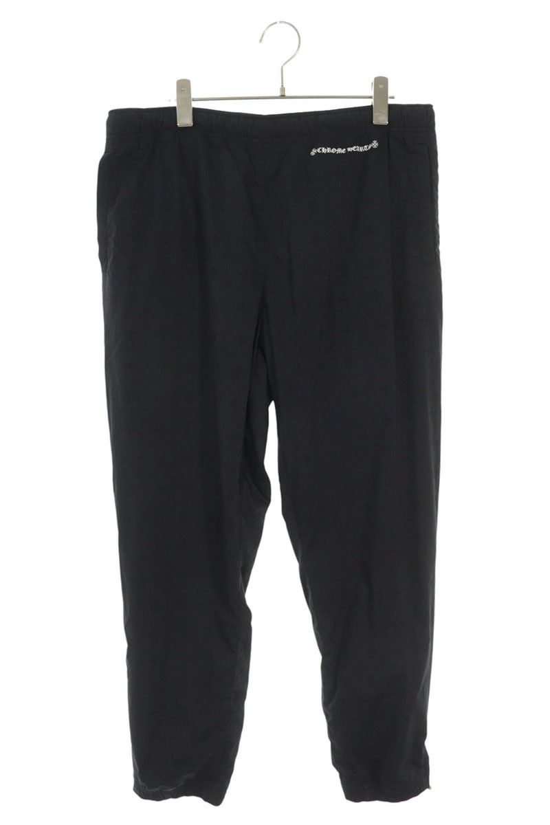 CHプラス総柄ナイロントラックロングパンツ