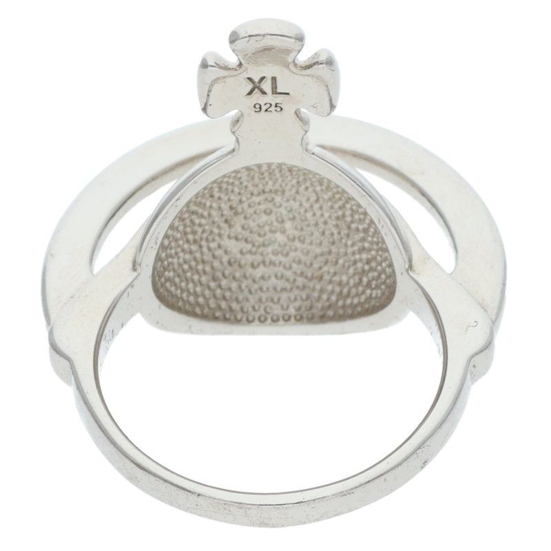 ヴィヴィアンウエストウッド ソリッド オーブ カラーシルバーリング