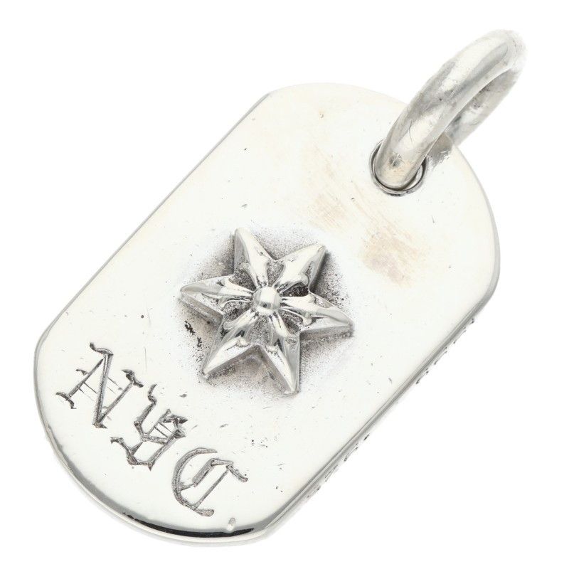 クロムハーツ RAISED DOGTAG/レイズドドッグタグ NYC限定チャーム
