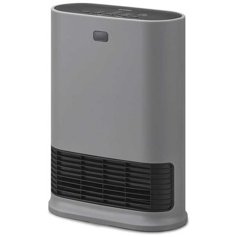 アイリスオーヤマ IRIS OHYAMA 大風量セラミックファンヒーター Wセンサー付 1200 W 人感センサー付き グレー