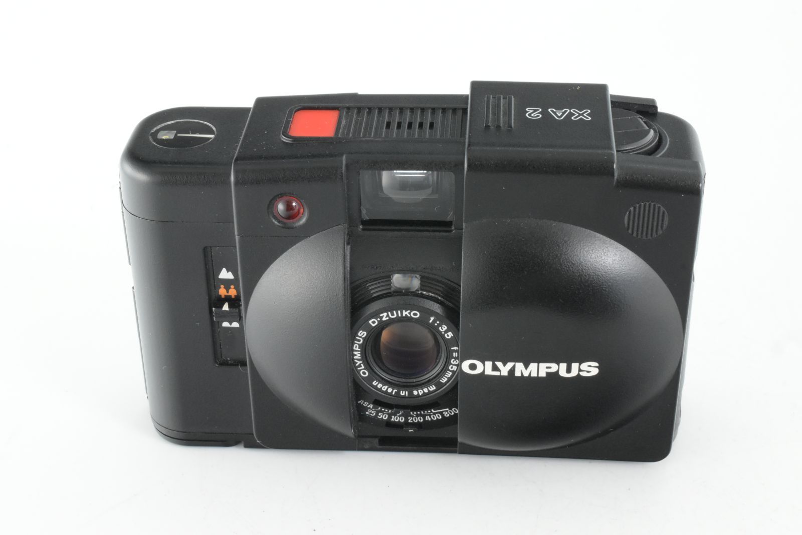 Olympus XA 2 Black Point Shoot 35 mm Film Camera オリンパス コンパクトフィルムカメラ ブラック 黒 EF TN JP 1706