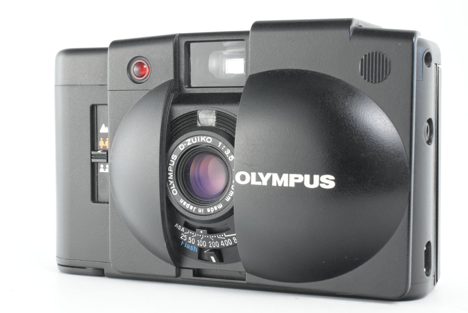 Olympus XA 2 Black Point Shoot 35 mm Film Camera オリンパス コンパクトフィルムカメラ ブラック 黒 EF TN JP 1706