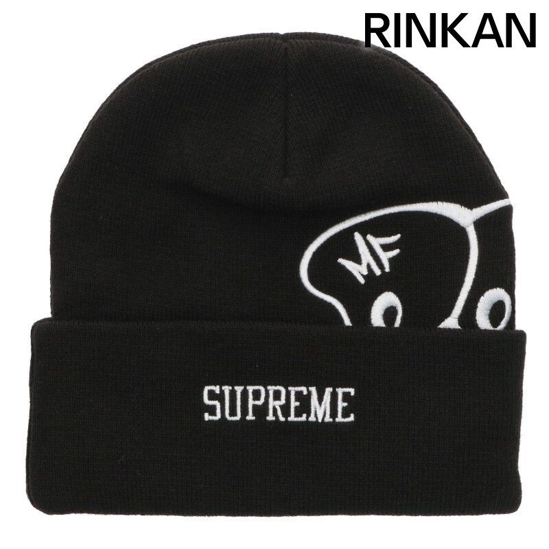 シュプリーム 23 AW Mf Doom Beanie ロゴ刺繍帽子 メンズ ONE SIZE