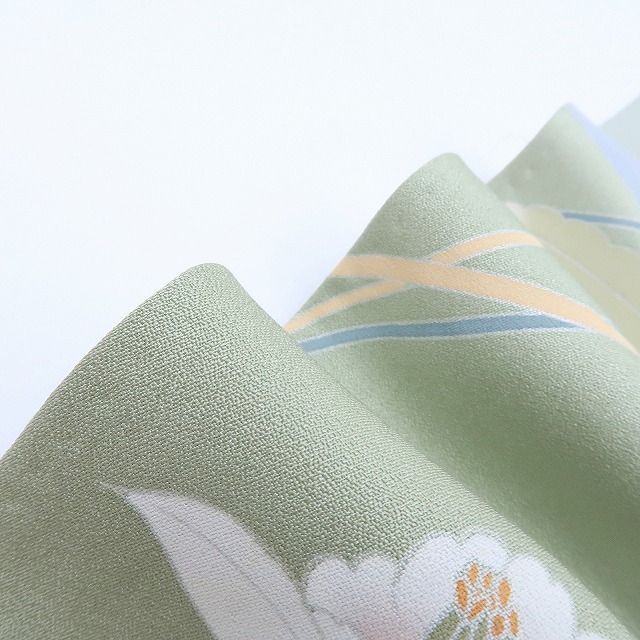 百華❀Y4172◇トールサイズ 仕付け糸付 正絹 手縫い仕立て 訪問着 着物