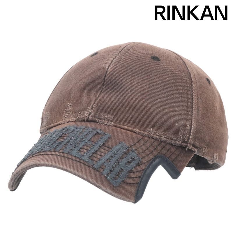 バレンシアガ ロゴ刺繍クラッシュ帽子 メンズ L|59 cm