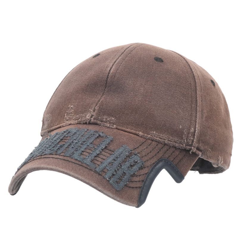 バレンシアガ ロゴ刺繍クラッシュ帽子 メンズ L 59 cm