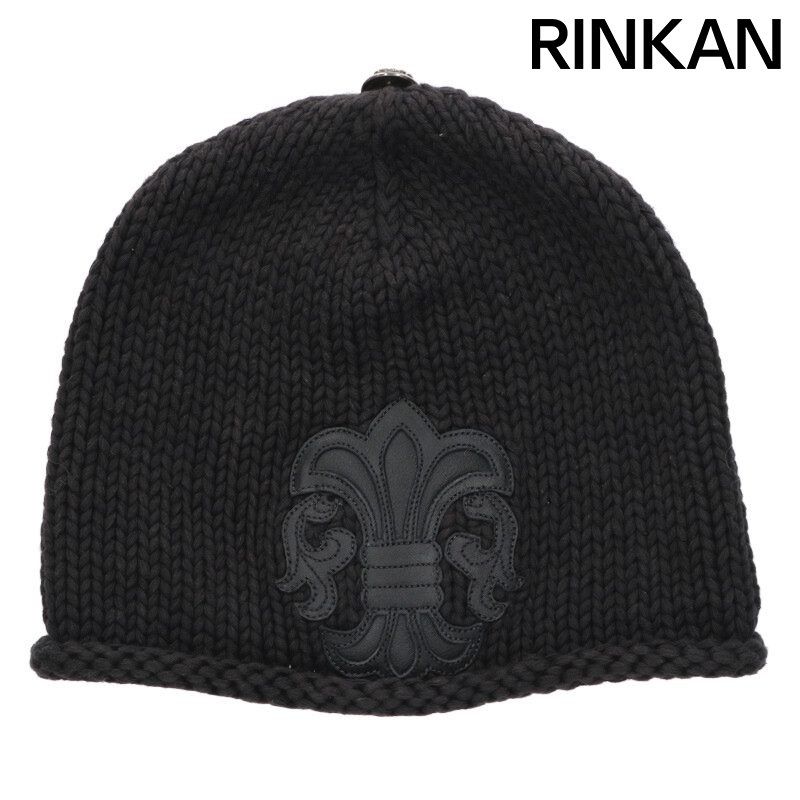 クロムハーツ BEANIE CASH BSフ パッチクロスボールボタン帽子 メンズ
