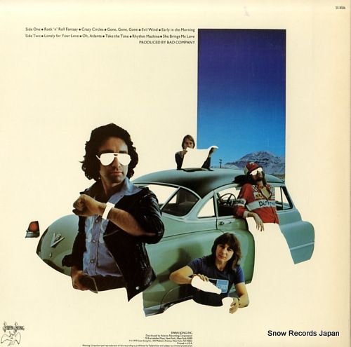 レコード】バッド・カンパニー desolation angels SS8506 - メルカリ