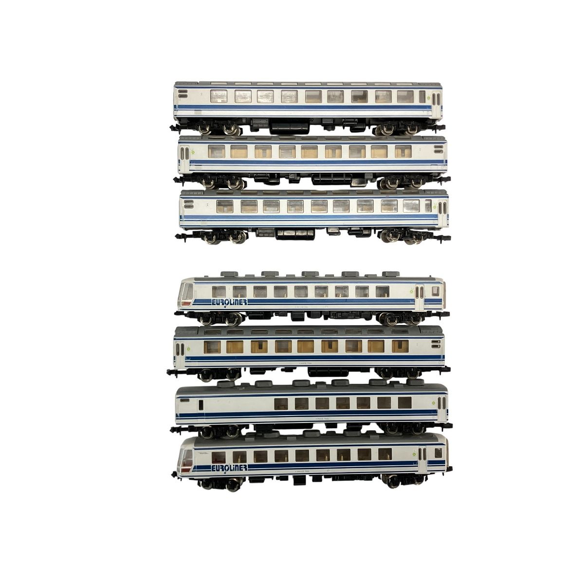 TOMIX 92029 92030 国鉄ユーロライナー トミックス旧製品「12系・ユーロライナー」のアップデート（その1