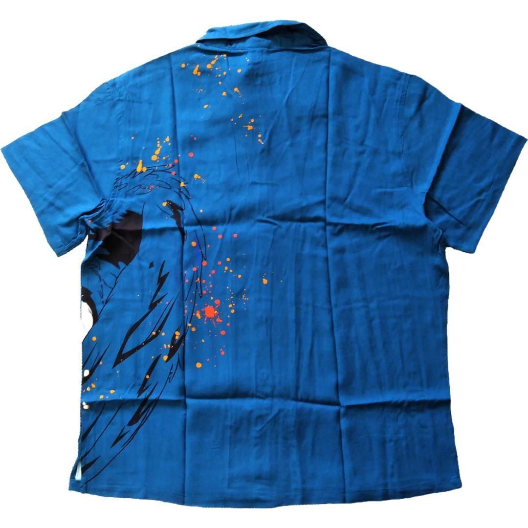 ハウルの動く城 シャツ Lサイズ スタジオジブリ アニメ アロハ *