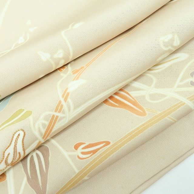 み✾ｍ2203＊正絹 乱菊 アンティーク 手縫い仕立て 訪問着 み✾m2203＊正絹 乱菊 アンティーク 手縫い仕立て 訪問着 み✾m2203