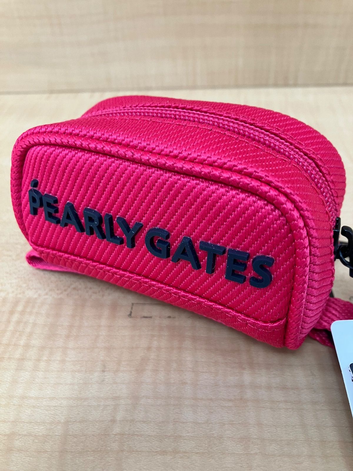 GF1 パーリーゲイツ PEARLY GATES ボールポーチケース ピンク系 【新品