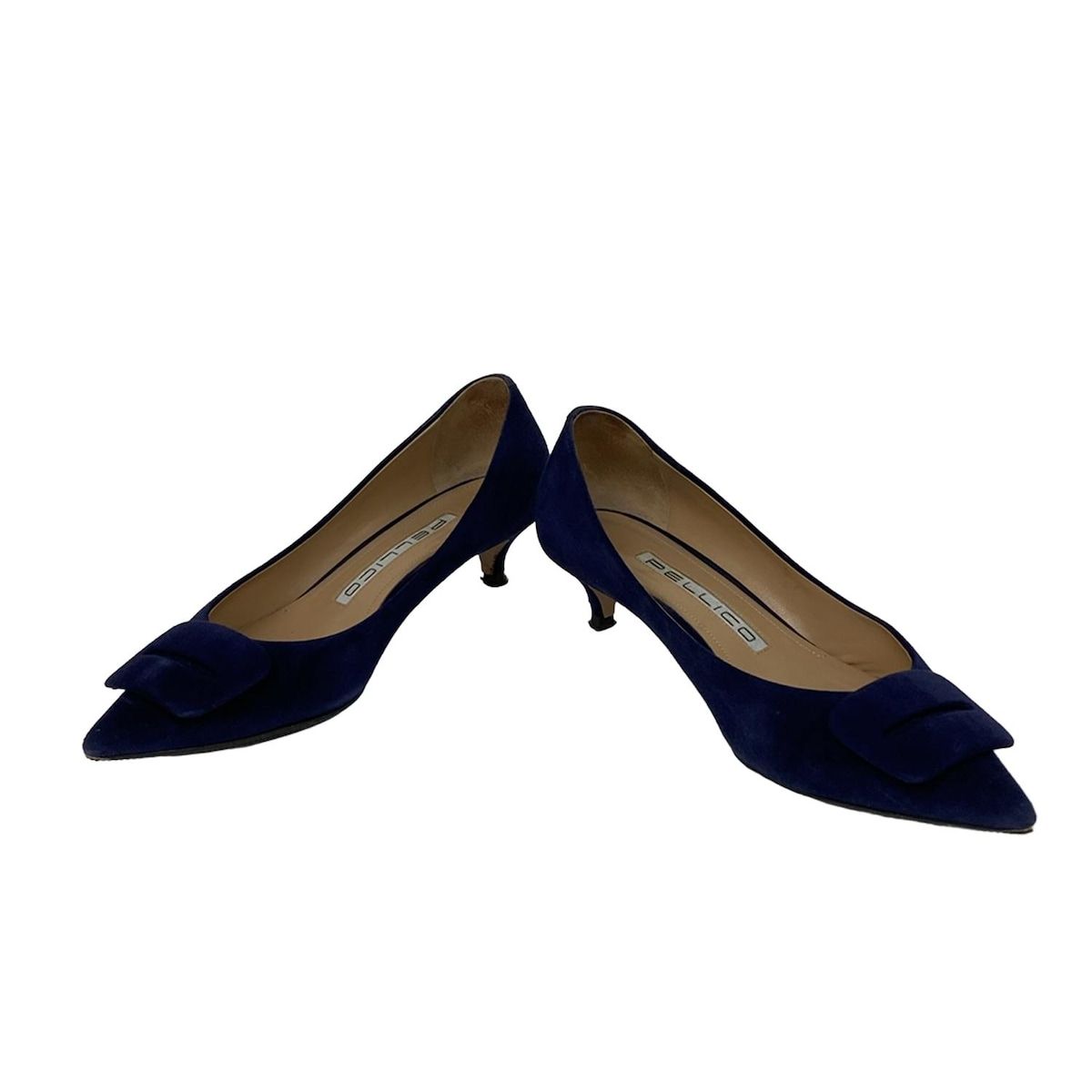 PELLICO(ペリーコ) パンプス 36 レディース美品 - ネイビー アウト