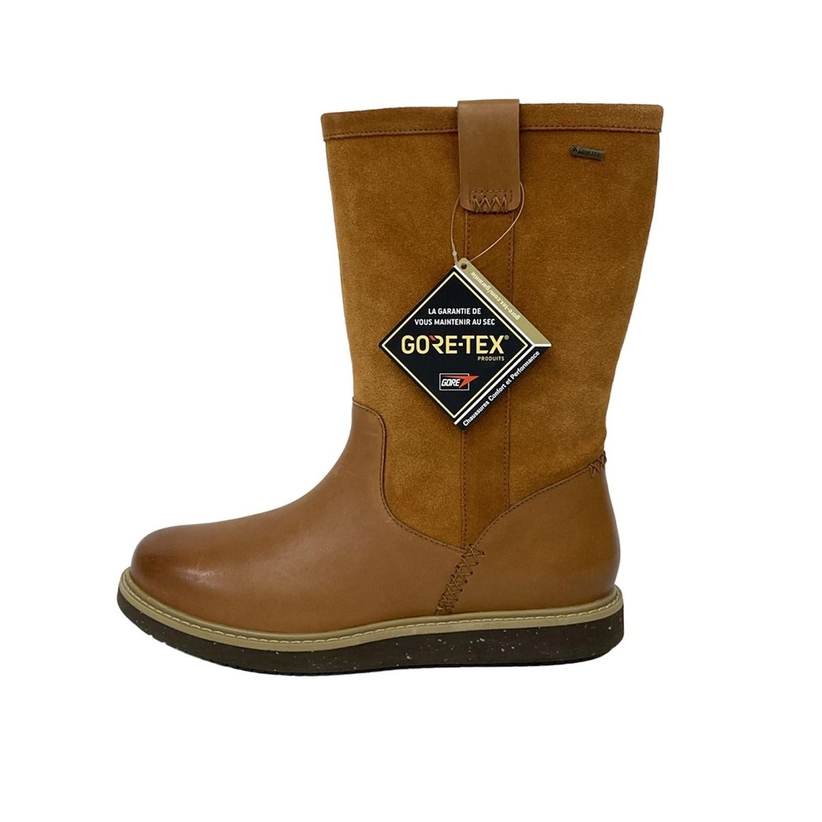 Clarks クラークス ブーツ US 7 レディース ブラウン GORE TEX レザー