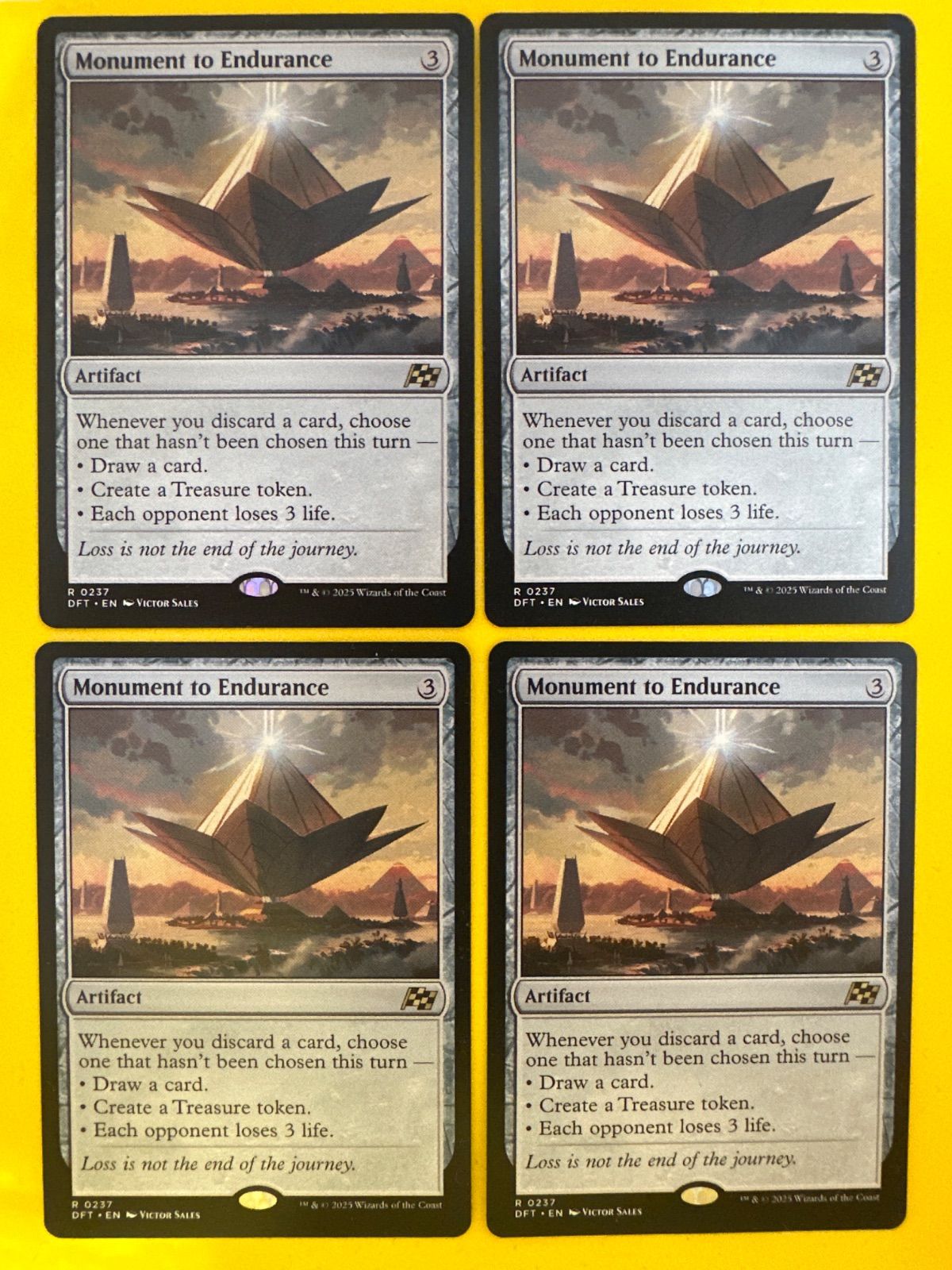 MTG 忍耐の記念碑 セット DFT EN