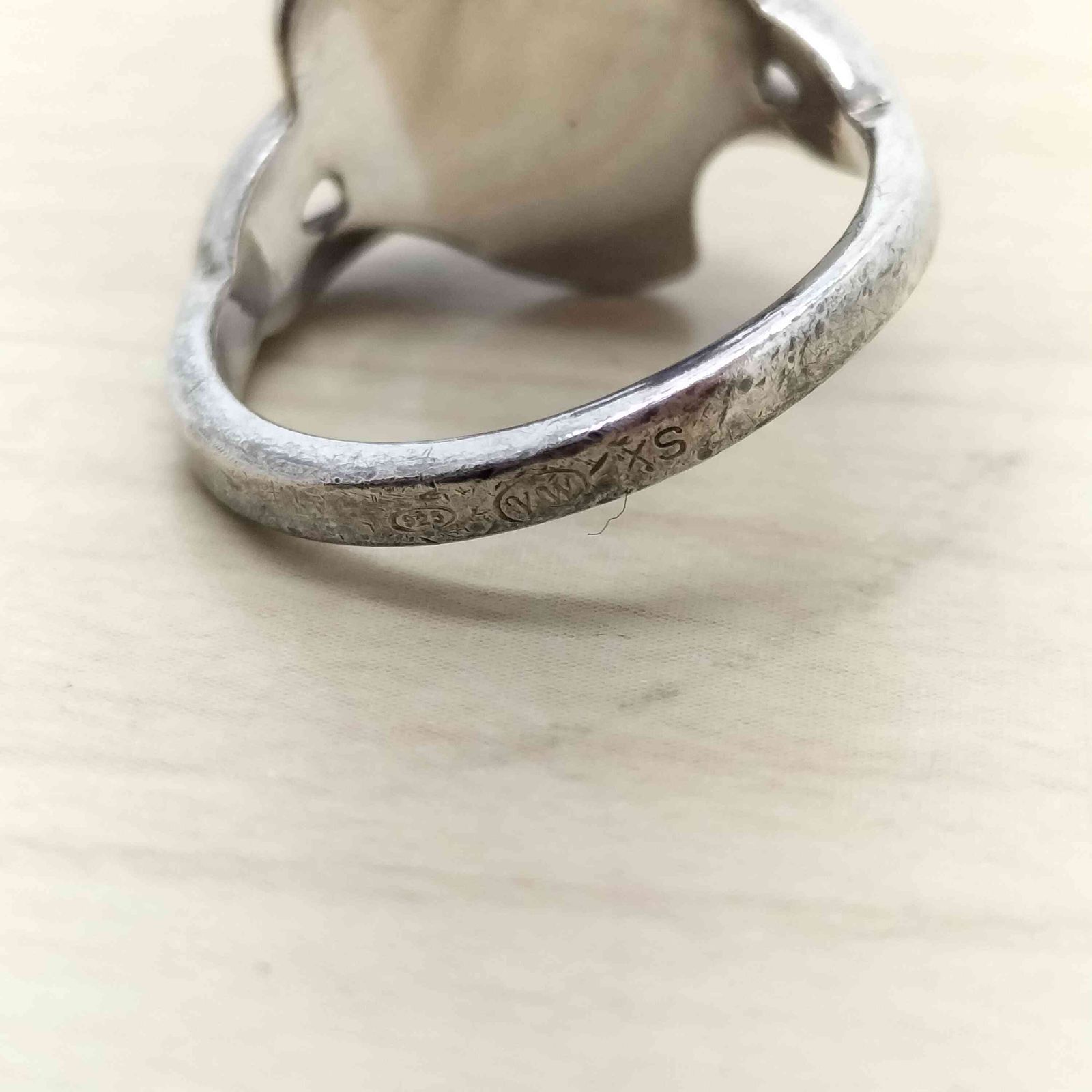 ヴィヴィアンウエストウッド　初期盤ディアマンテハートリング　シルバーリング　M ヴィヴィアンウエストウッドVivienne Westwood ディアマンテハート