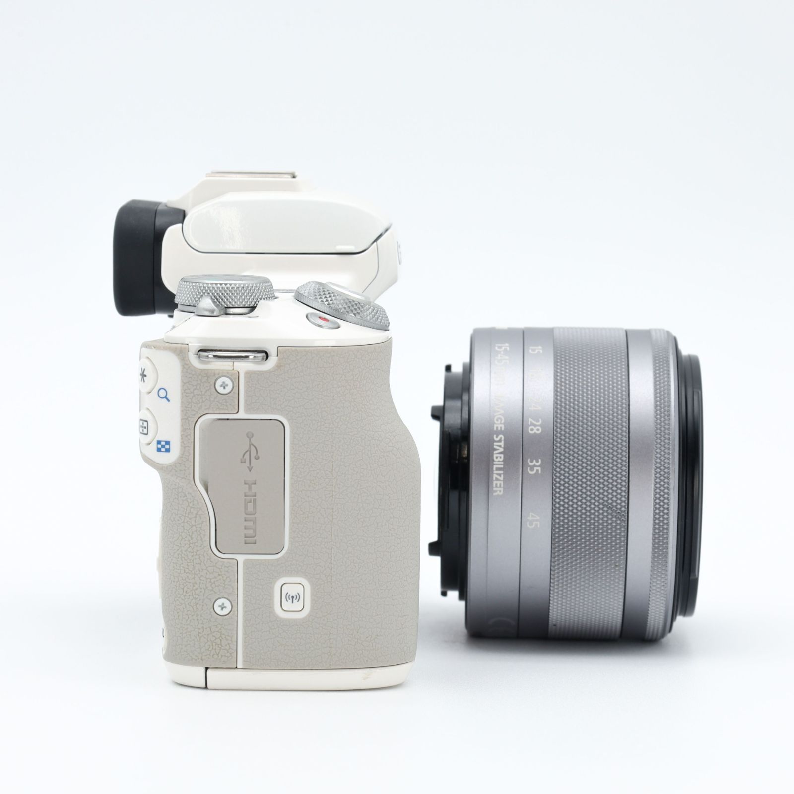 Canon EOS Kiss M 15-45 IS STM レンズキット Canon (キヤノン) EOS Kiss M EF-M15-45 IS STM レンズキット