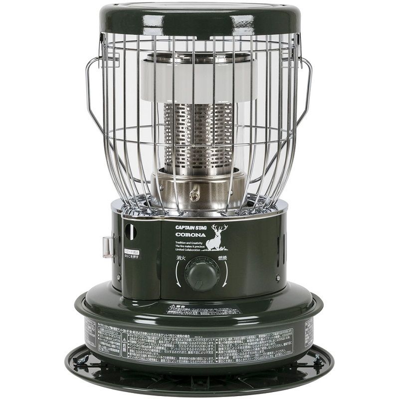 キャプテンスタッグ CAPTAIN STAG キャプテンスタッグ×コロナ 石油ストーブ SZ-32 CS ダークグリーン