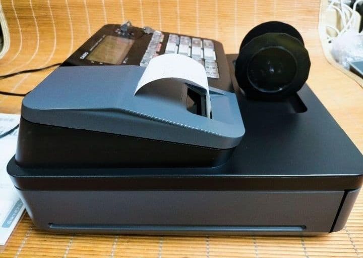 カシオレジスター　SE-G2　コンパクト　人気機種　 感熱紙　250501 カシオレジスター SE-G2 コンパクト 人気機種 感熱紙 250501 カシオ