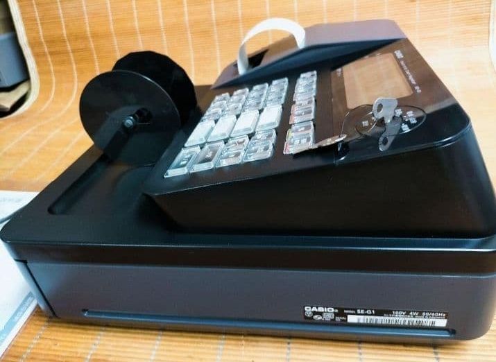 カシオレジスター SE-G2 コンパクト 人気機種 感熱紙 250240 - メルカリ