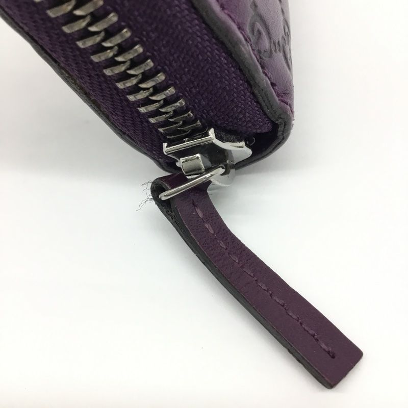 GUCCI【グッチ】ラウンドファスナー長財布 マイクログッチ シマレザー