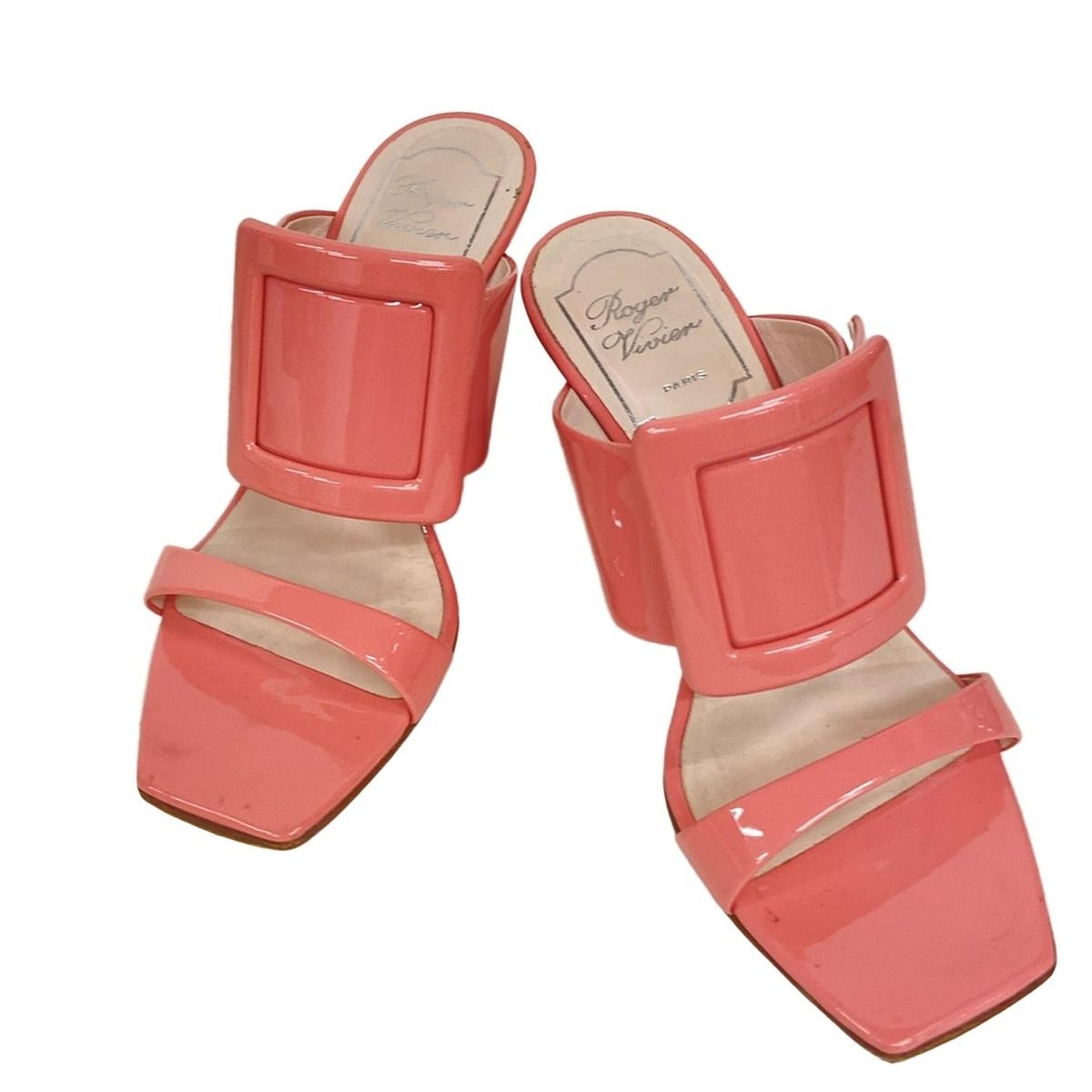 RogerVivier(ロジェヴィヴィエ) ミュール 35 レディース ピンク アウト