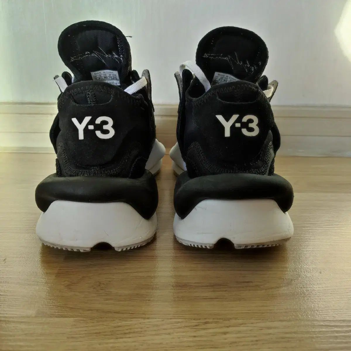 Y-3 YOHJI YAMAMOTO ヨウジヤマモト ブラック スニーカー ユニセックス 