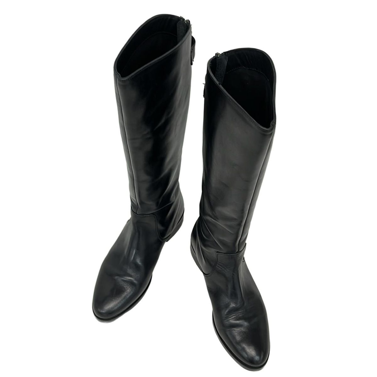 ファビアネッリ ブーツ 38 レディース - 黒 レザー